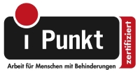 Zertifikat: iPunkt - Arbeit für Menschen mit Behinderungen