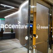 Unsere Eingangstür zu Avanade und Accenture.